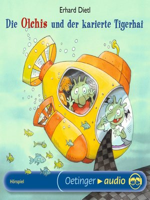 cover image of Die Olchis und der karierte Tigerhai